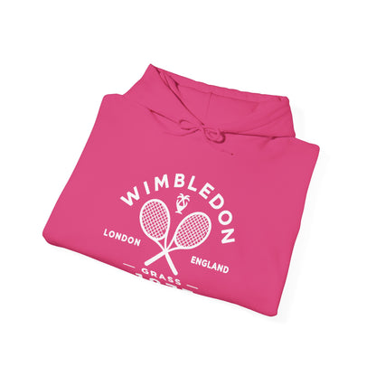 Wimbledon 1877 Tennis Hoodie — Classic Racquets Logo Pullover