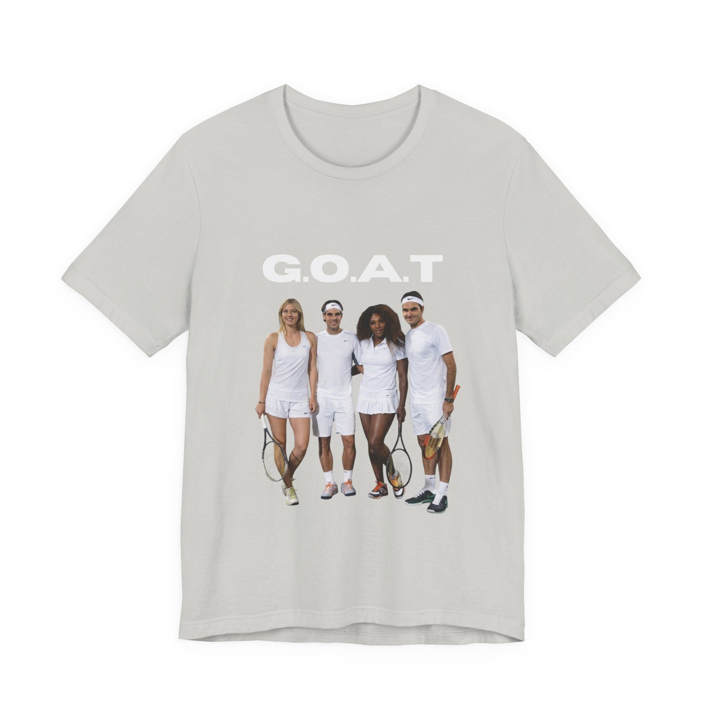 GOAT Tennis Players T-Shirt – Vintage Court Team Graphic Tee