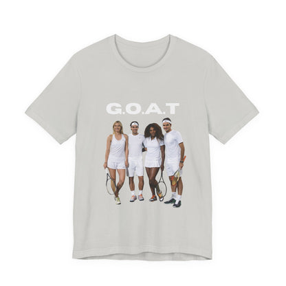 GOAT Tennis Players T-Shirt – Vintage Court Team Graphic Tee