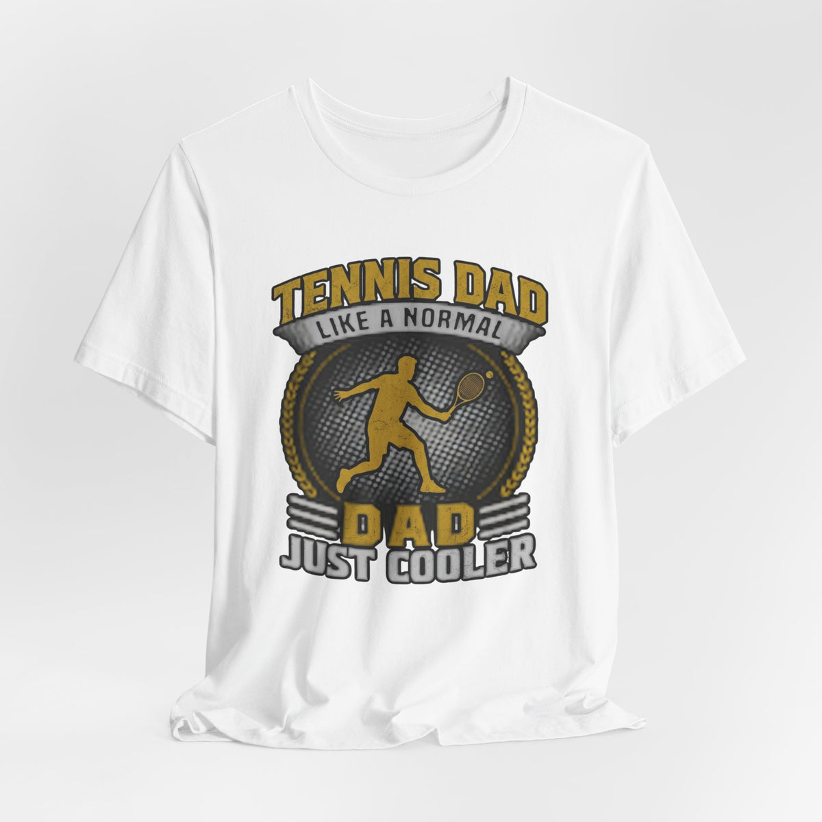 Tennis Dad Tee - "Like a Normal Dad, Just Cooler" Graphic Shirt