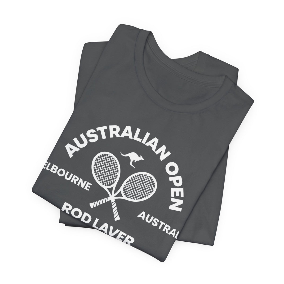 Classic White Tennis Tee — Unisex Jersey Short Sleeve
