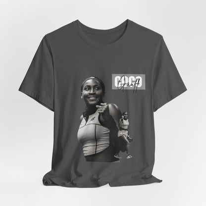 GOGP Graphic Tee — Black & White Motivational Photo T-Shirt