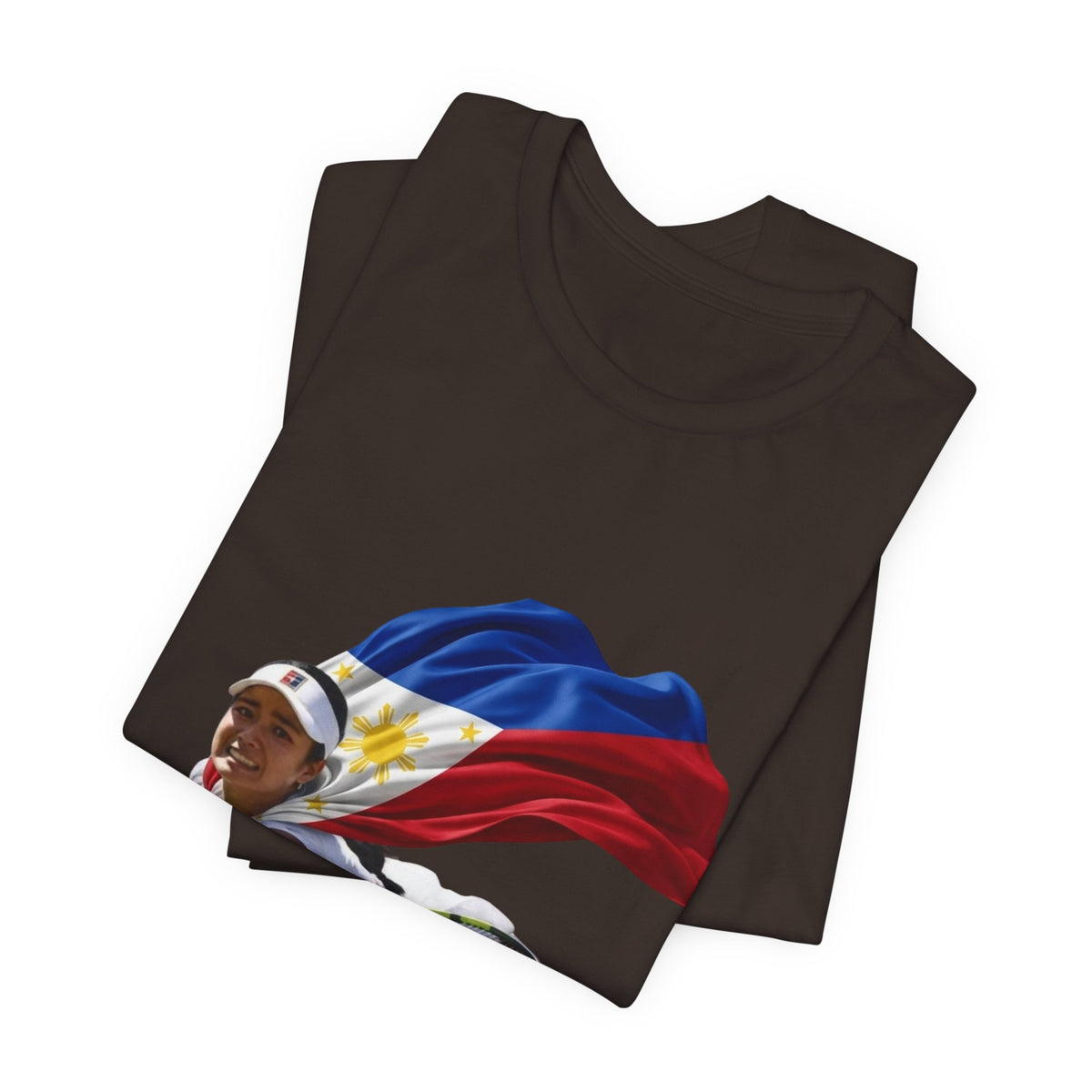 Tennis Superhero Tee — Philippine Flag Athlete Graphic