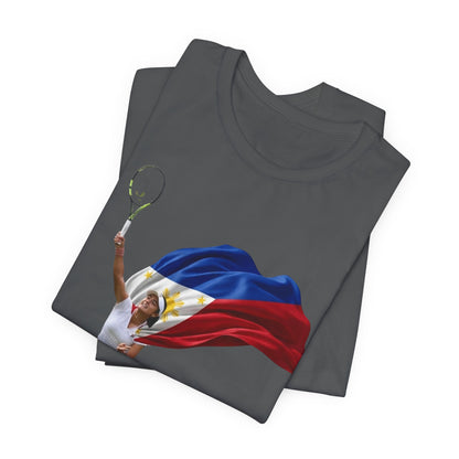 Alex Eala - Tennis Player with Philippine Flag T‑Shirt