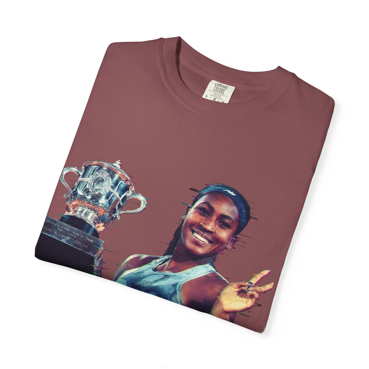 T-Shirt — Coco Gauff Champion Photo Tee
