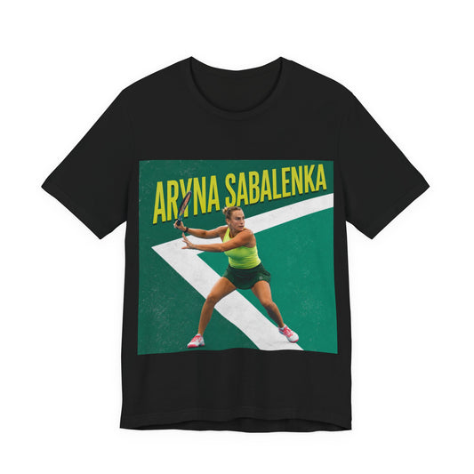 Aryna Sabalenka Tennis Tee – Women's Pro Player Graphic T-Shirt