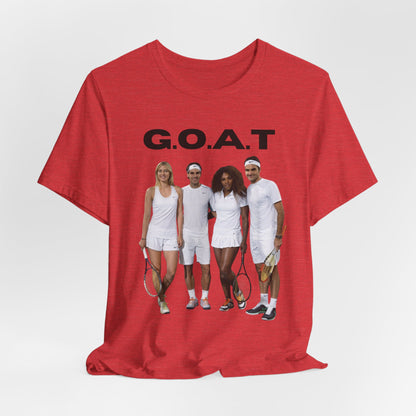 G.O.A.T. Tennis Team Graphic Tee - Federer, Serena, Nadal, Sharapova