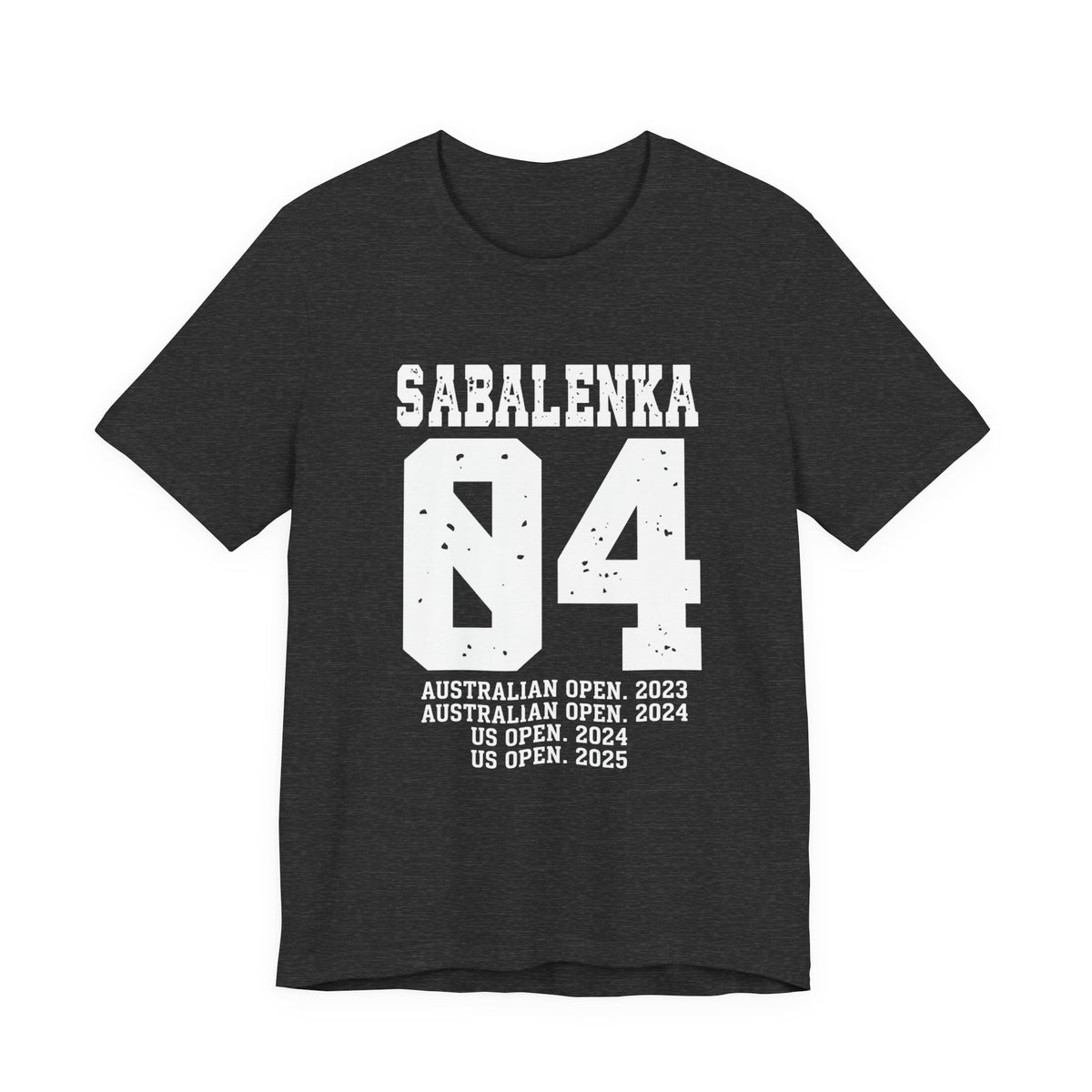 Sabalenka Short Sleeve Tee — Minimal Classic Blank T‑Shirt