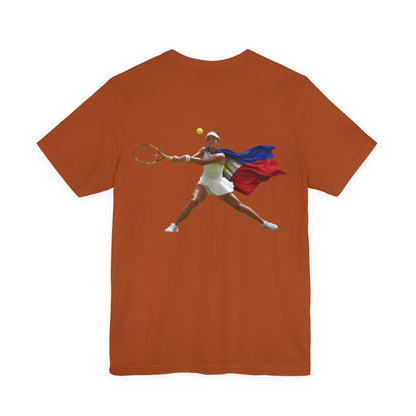 Alex Eala Colorblock Name Tee — Kids & Fans Tennis Player Tribute Shirt