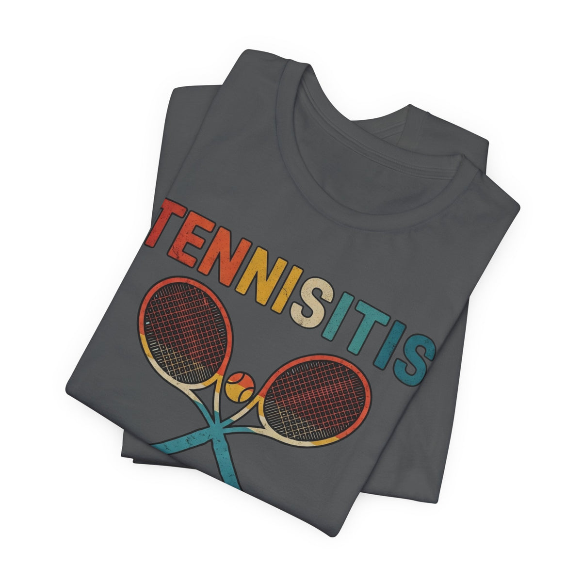 Tennisitis T-Shirt – Vintage Tennis Rackets Graphic Tee