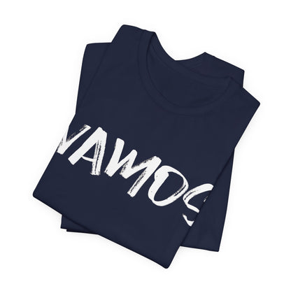 Vamos T-Shirt — Bold Brush Script Graphic Tee