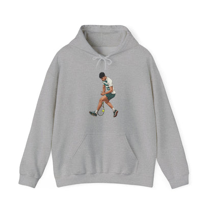 Vintage Tennis Hoodie — "It’s Carlos Alcaraz" Retro Tennis Illustration Sweatshirt