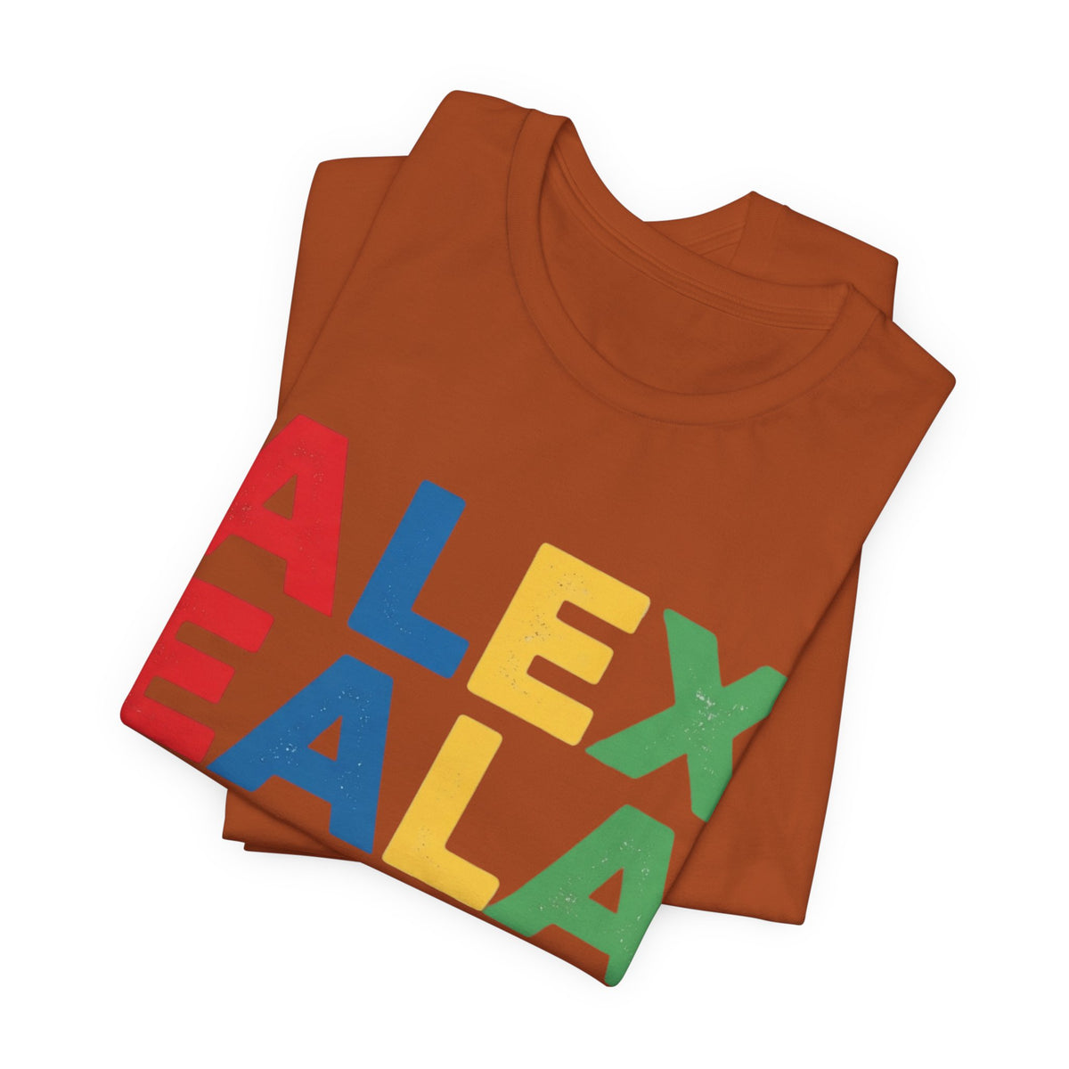 Alex Eala Colorblock Name Tee — Kids & Fans Tennis Player Tribute Shirt