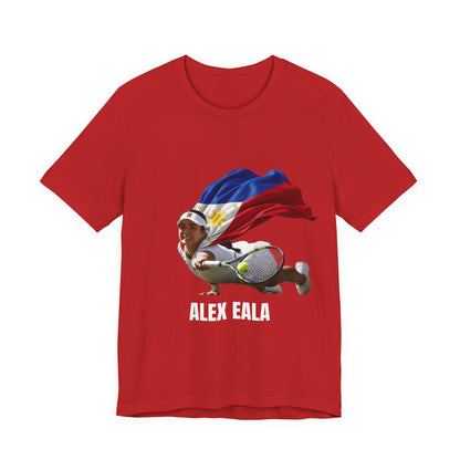 Tennis Superhero Tee — Philippine Flag Athlete Graphic