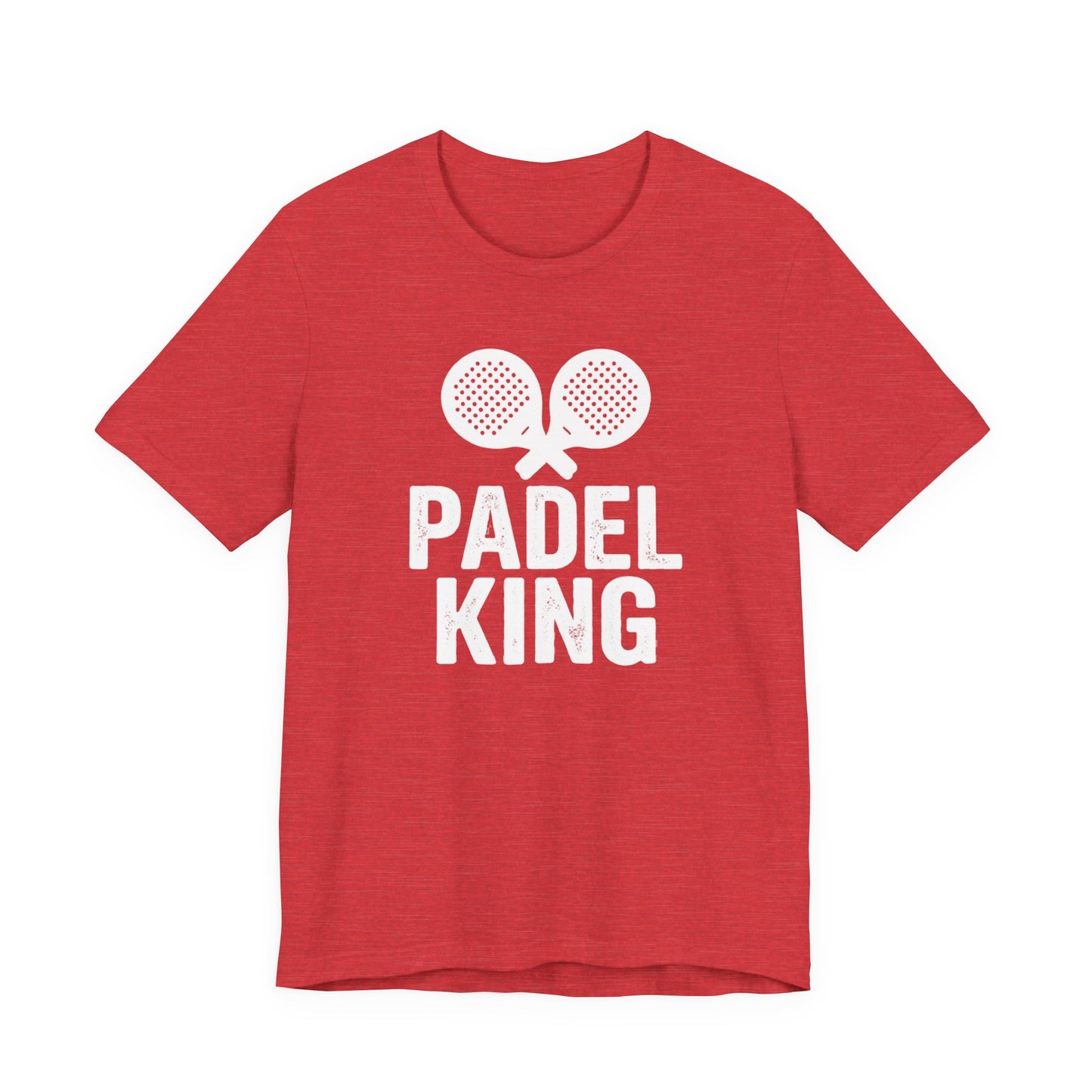 Padel King T‑Shirt — Men's Padel Tennis Graphic Tee