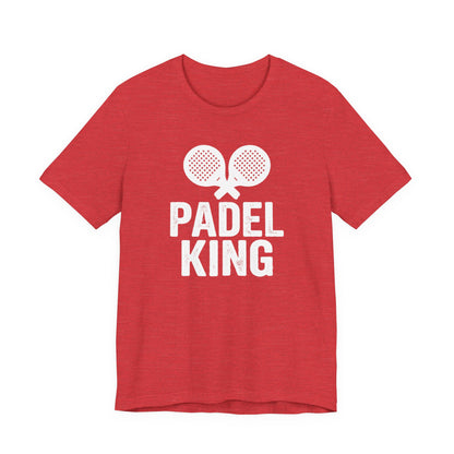 Padel King T‑Shirt — Men's Padel Tennis Graphic Tee