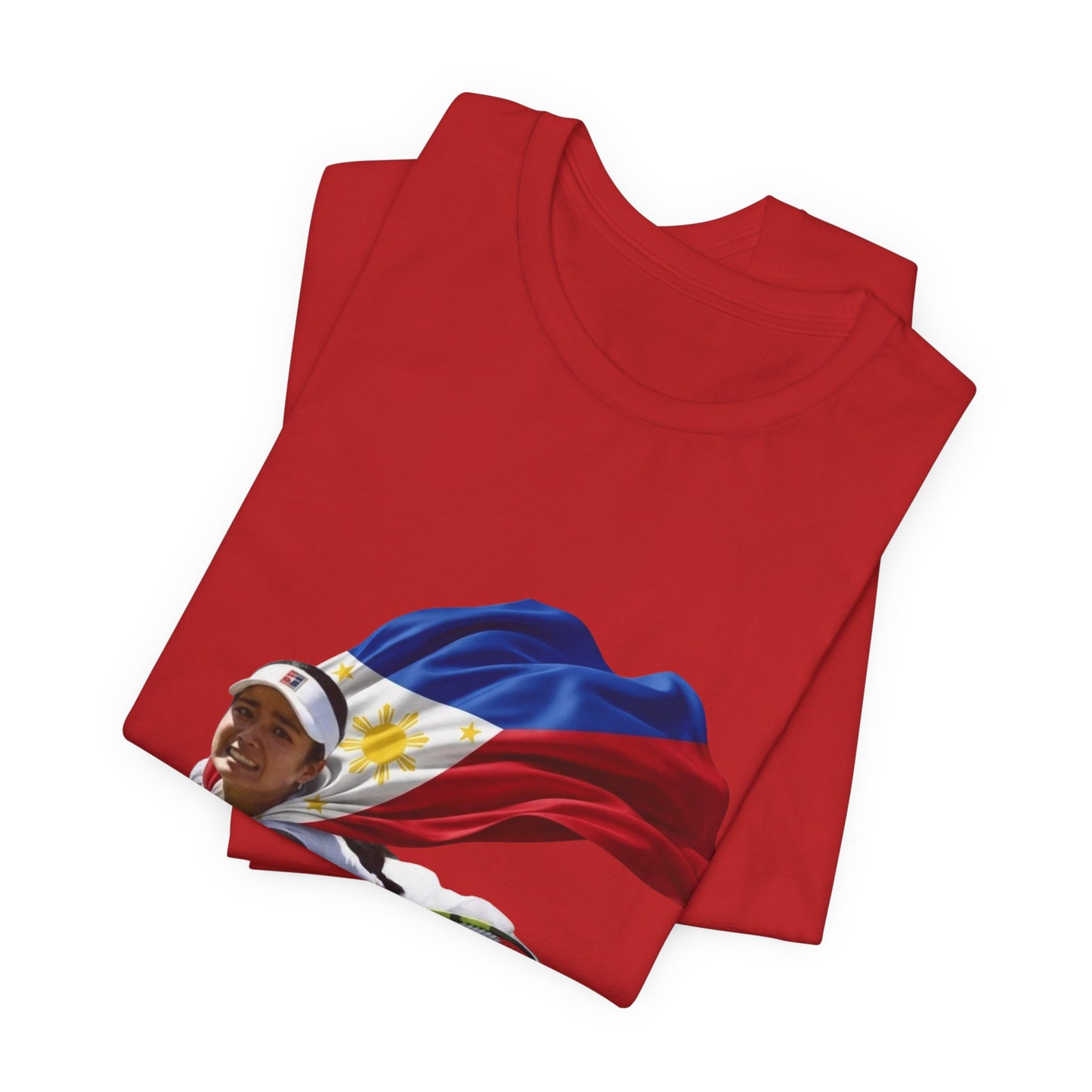 Tennis Superhero Tee — Philippine Flag Athlete Graphic