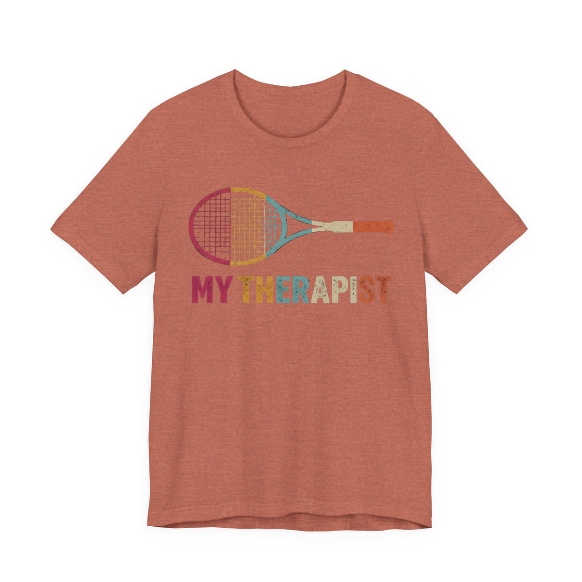 Tennis 'My Therapist' Graphic Tee — Funny Tennis Player Gift
