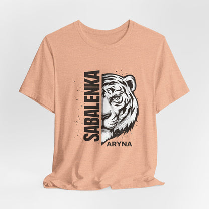 Sabalenka Tiger Tennis Tee — Aryna Sabalenka Tennis Fan Shirt