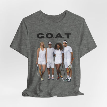 G.O.A.T. Tennis Team Graphic Tee - Federer, Serena, Nadal, Sharapova