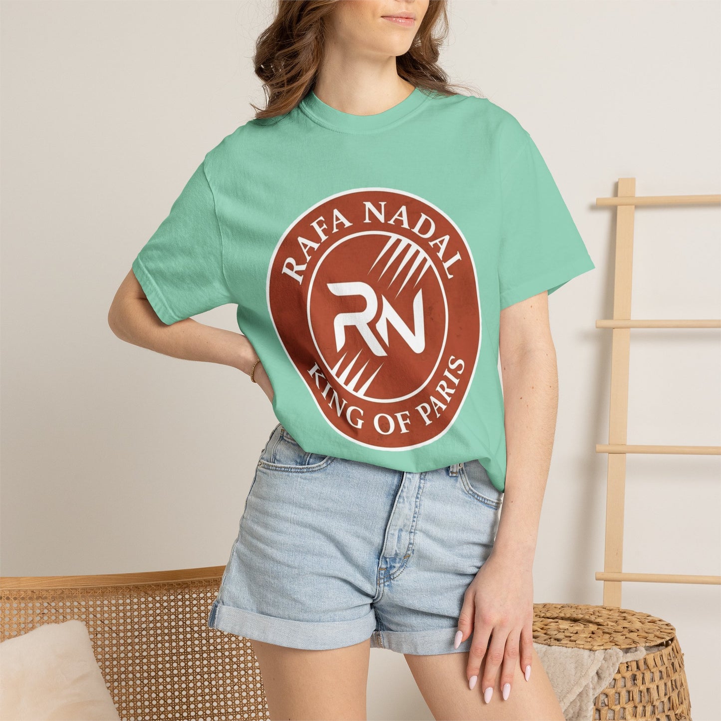 Rafa Nadal "King of Paris" T-Shirt — Vamos Tennis Fan Tee