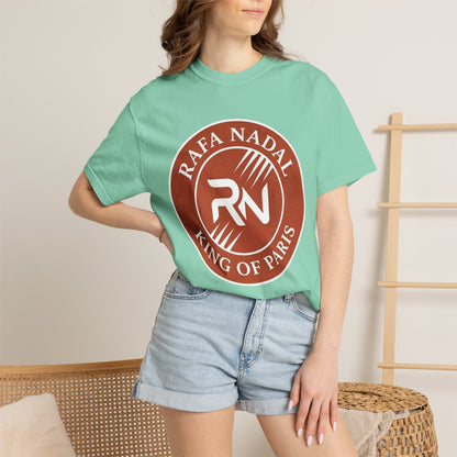 Rafa Nadal "King of Paris" T-Shirt — Vamos Tennis Fan Tee