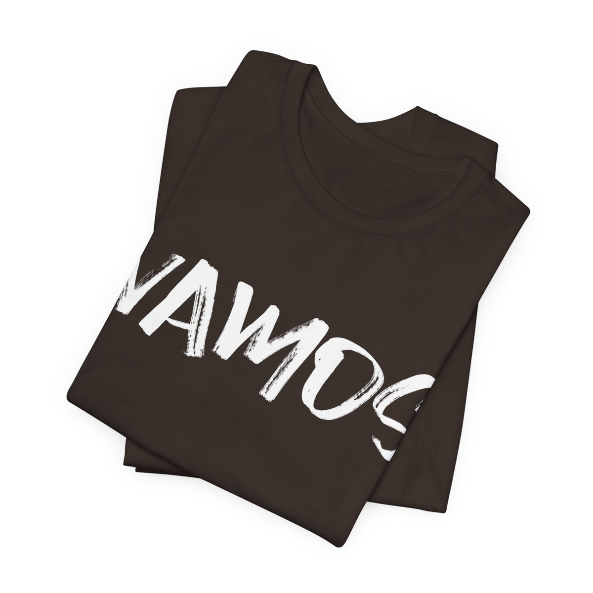 Vamos T-Shirt — Bold Brush Script Graphic Tee