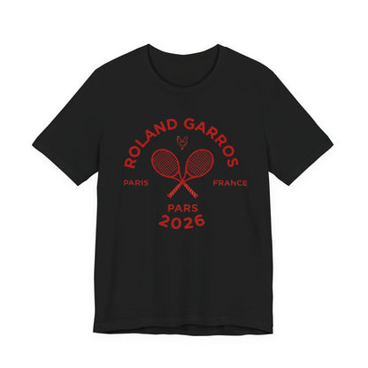 Roland Garros 2026 Paris Tennis Tee