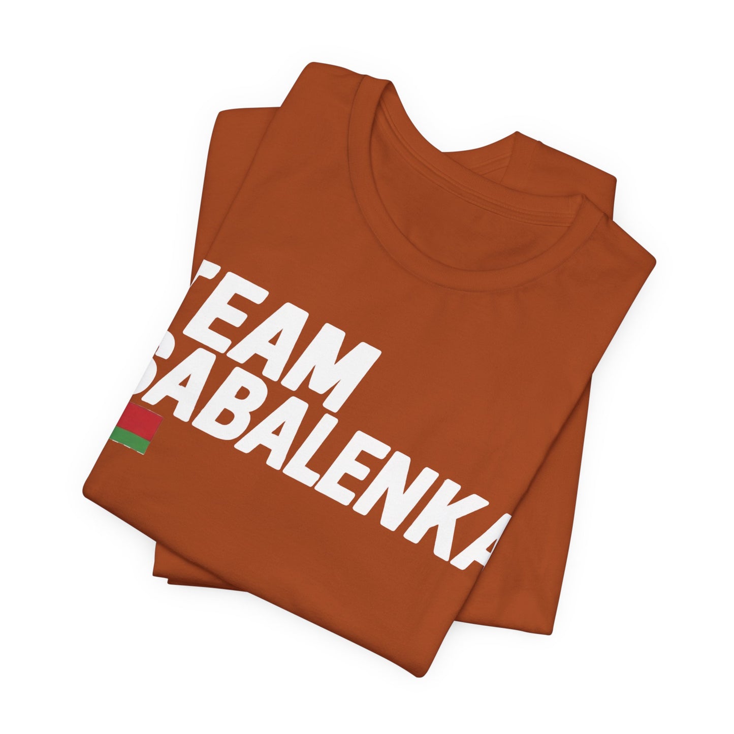 Team Sabalenka Minimalist Pan-African Flag T-shirt