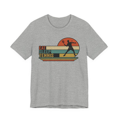 Eat Sleep Tennis Vintage Graphic Tee