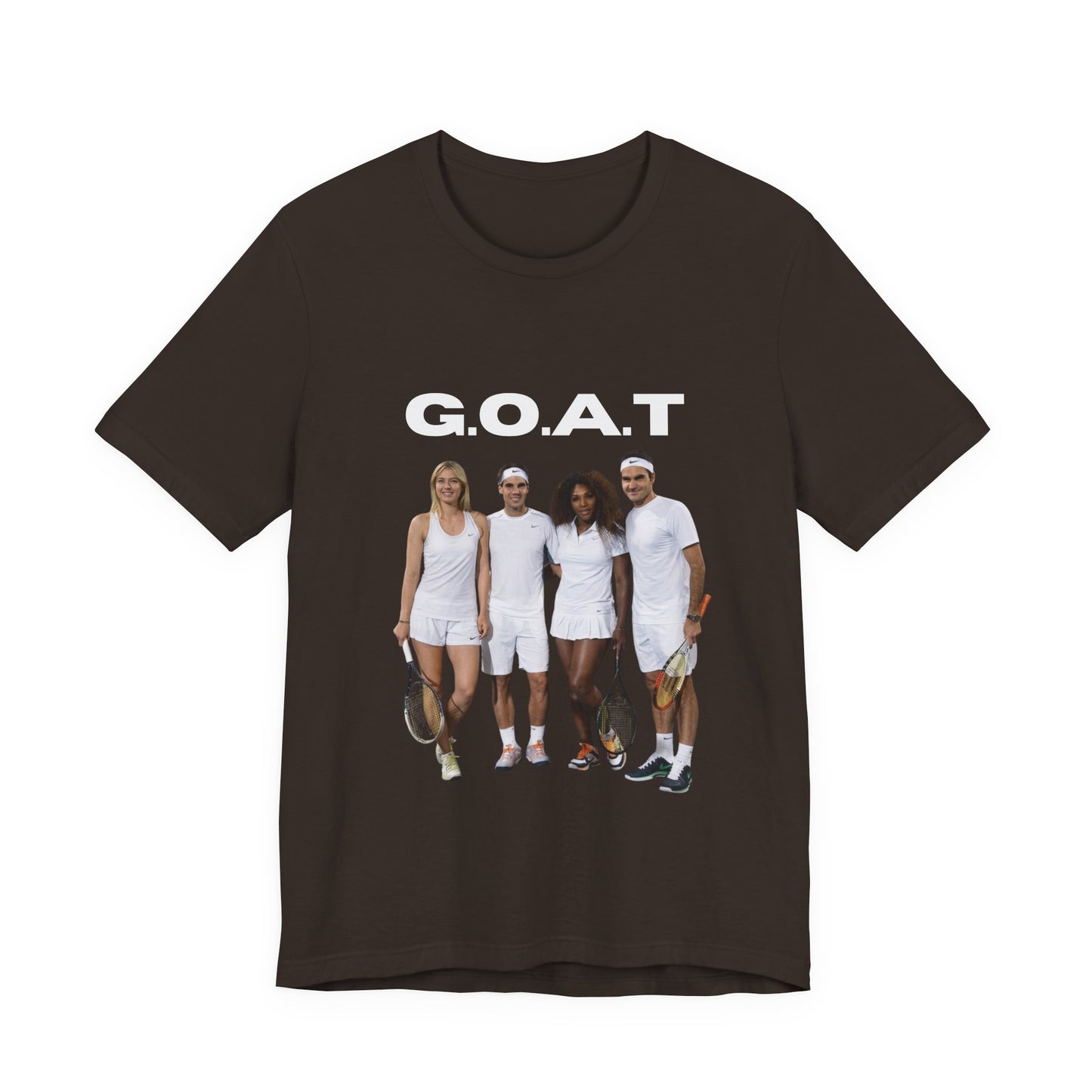 GOAT Tennis Players T-Shirt – Vintage Court Team Graphic Tee