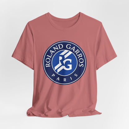 Roland-Garros Paris Logo Tee — French Open Tennis T-Shirt