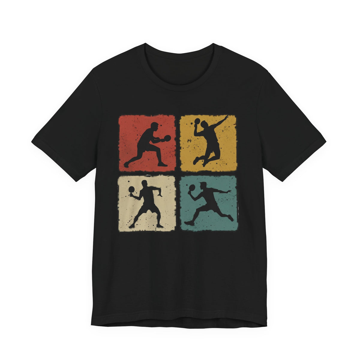 Tennis Silhouette Tee — Retro Vintage Graphic Shirt