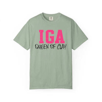 IGA Swiatek - Queen of Clay T-Shirt — Funny Pottery Mom Shirt