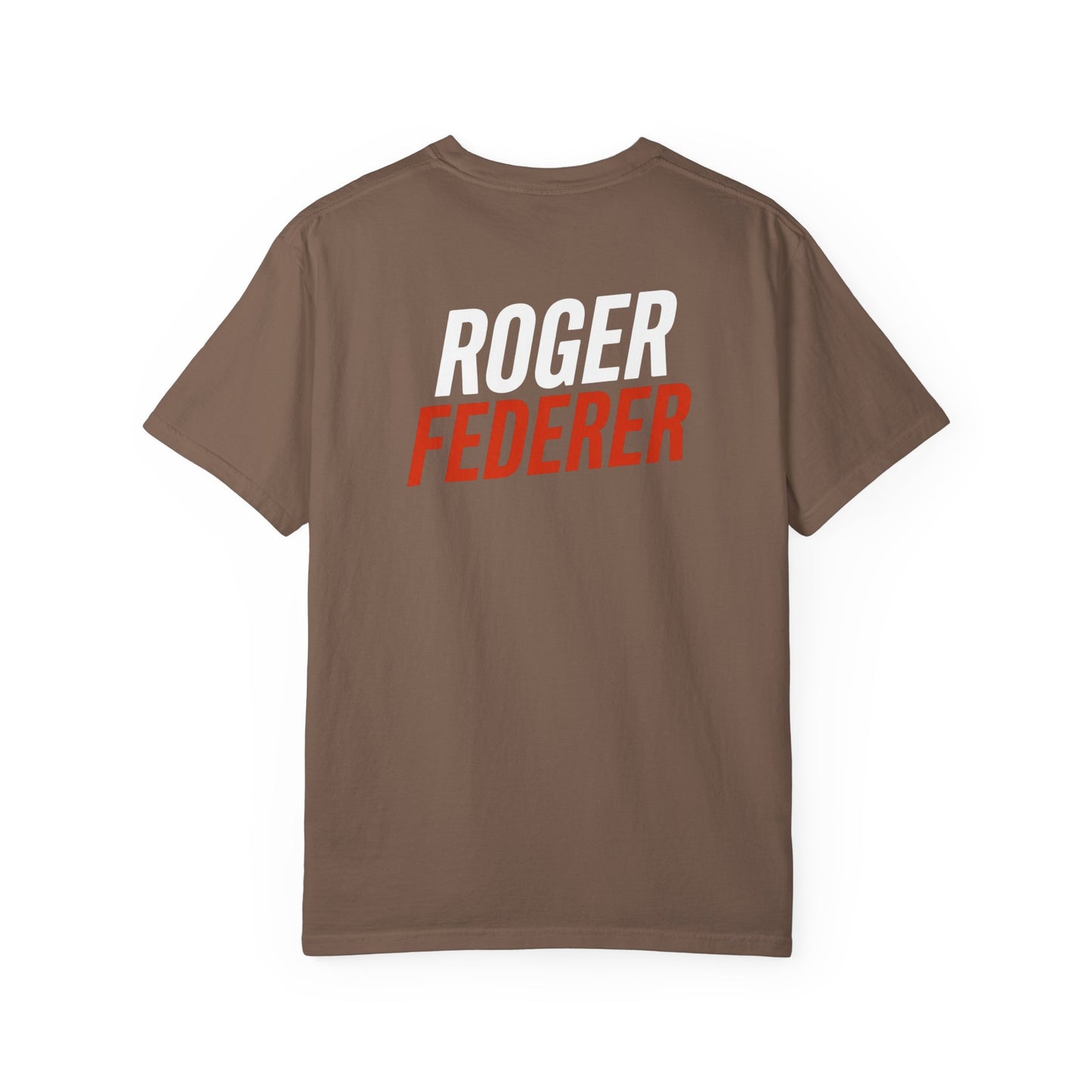 Federer Cartoon Tennis T-Shirt — Retro Athlete Graphic Tee
