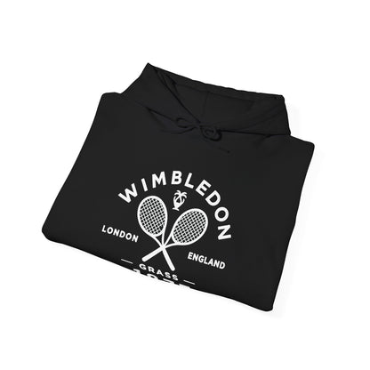 Wimbledon 1877 Tennis Hoodie — Classic Racquets Logo Pullover