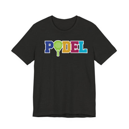 PÖDEL Paddle Tee – Colorful Pickleball Graphic T-Shirt