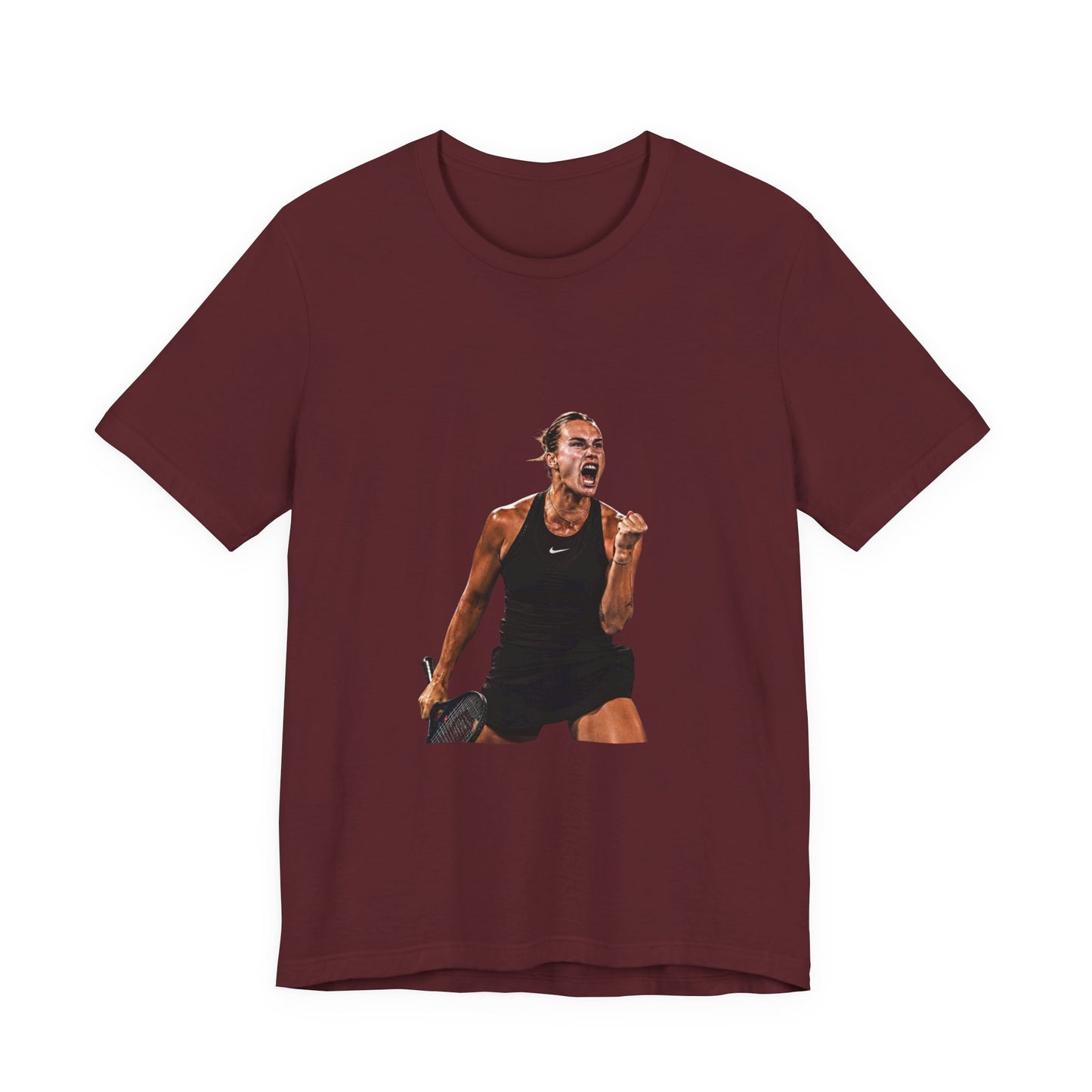 Tennis Player Aryna Sabalenka Victory Graphic Tee
