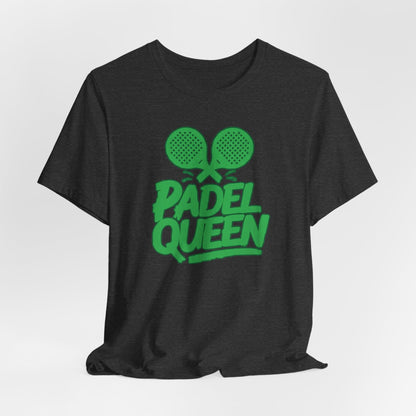 Padel Queen T‑Shirt — Women's Padel Tennis Graphic Tee