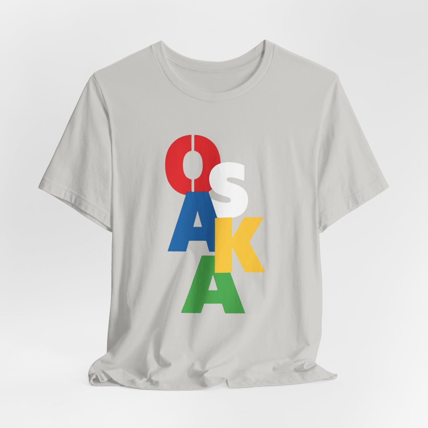 Tennis player Naomi Osaka Color Block Vertical Logo Tee