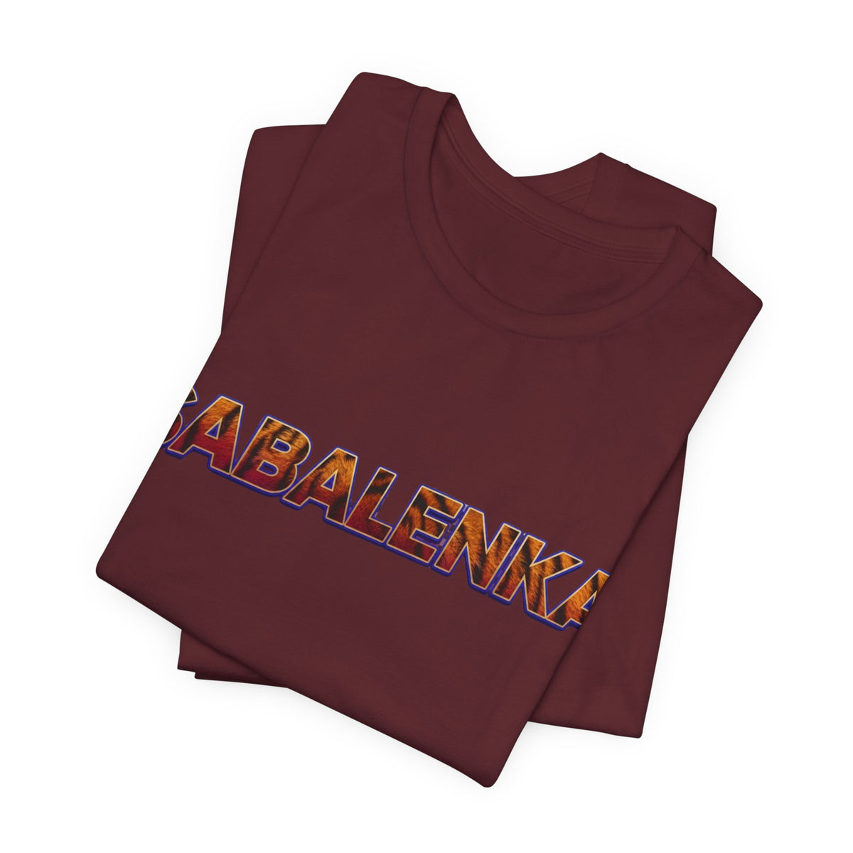Sabalenka Tennis T‑Shirt — Bold Text Fan Tee