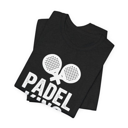 Padel King T‑Shirt — Men's Padel Tennis Graphic Tee