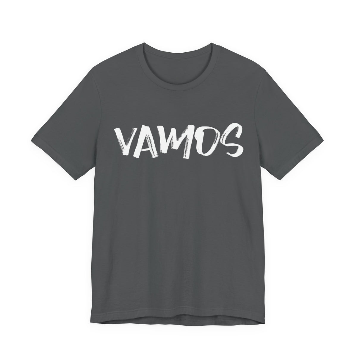 Vamos T-Shirt — Bold Brush Script Graphic Tee