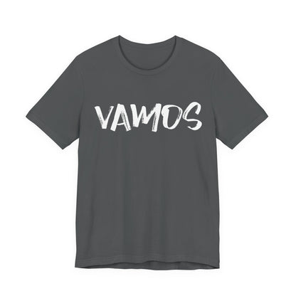 Vamos T-Shirt — Bold Brush Script Graphic Tee