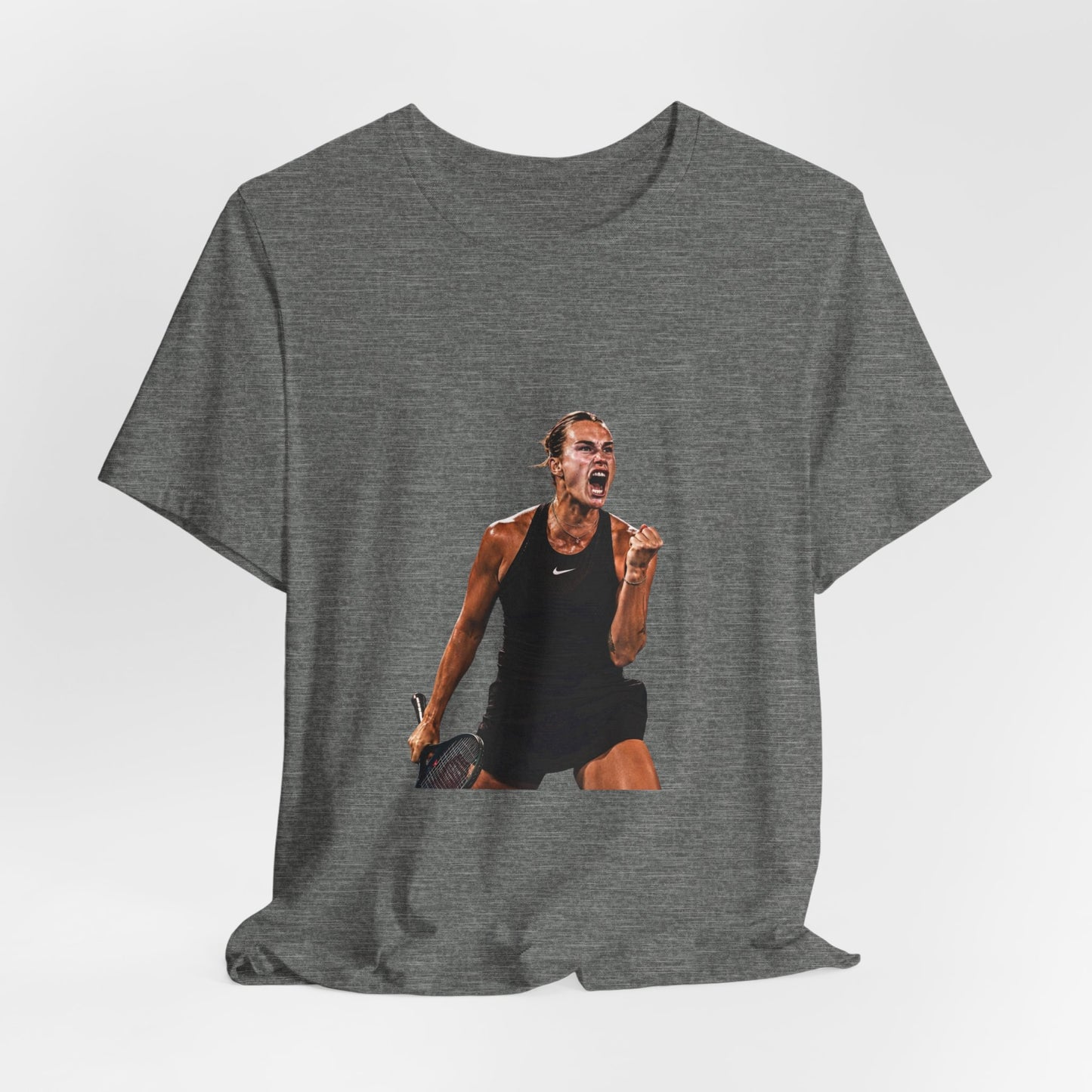 Tennis Player Aryna Sabalenka Victory Graphic Tee