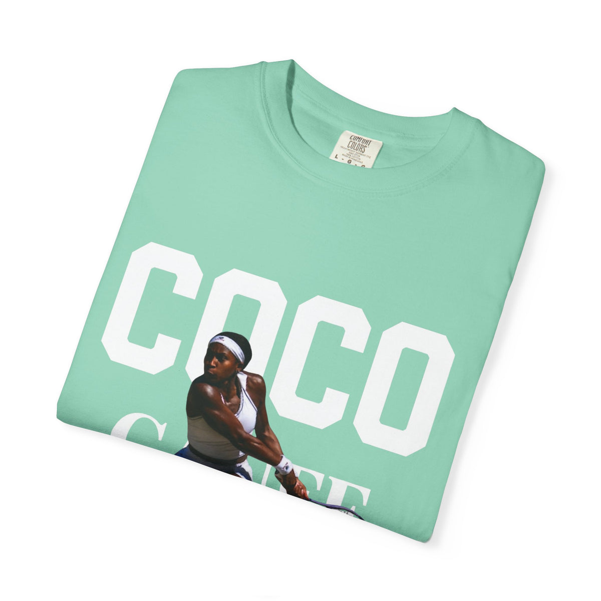 Coco Gauff Tennis Tee — Gauff 02 Champion Tennis T-Shirt