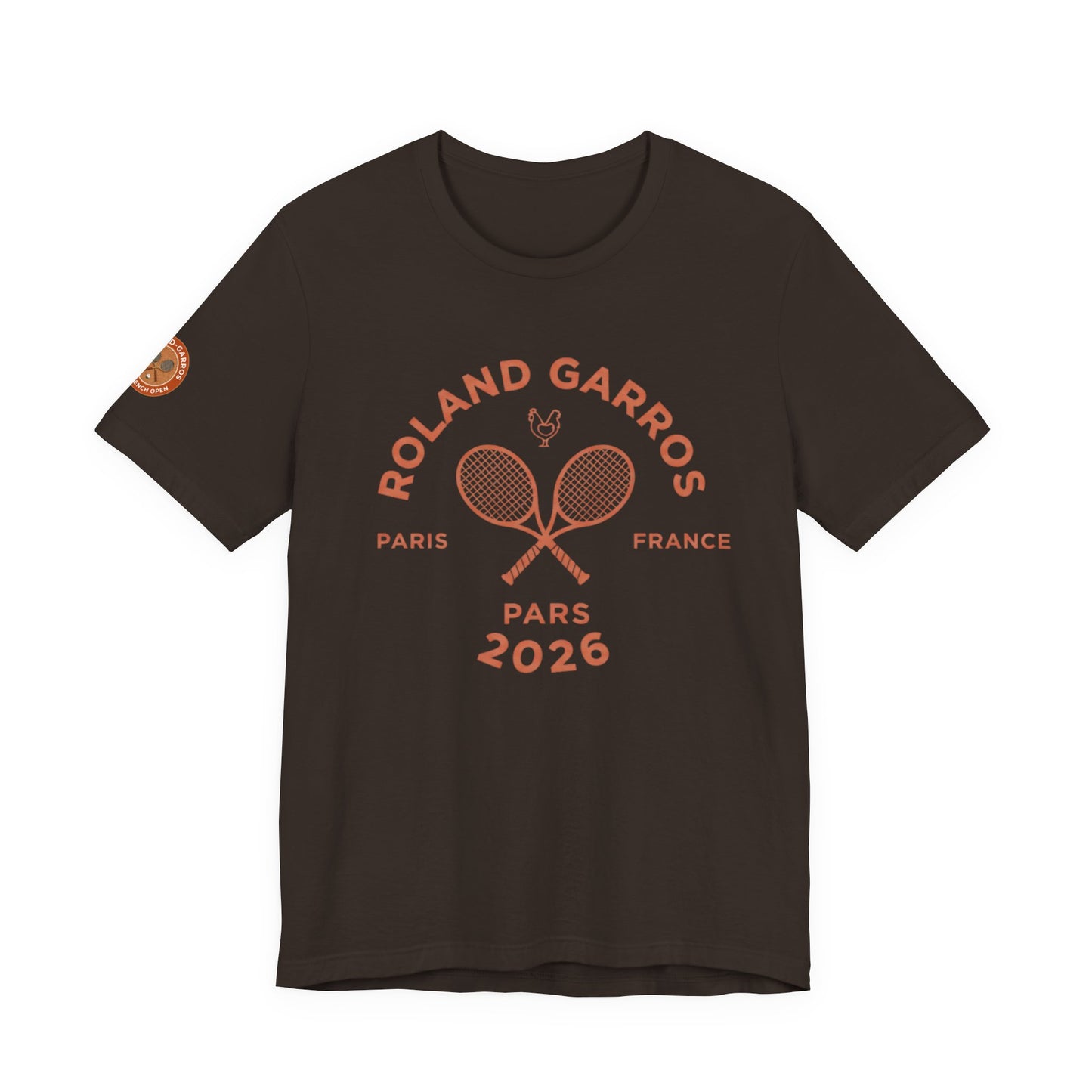 Roland Garros 2026 Tennis Tee – Paris Tournament Graphic T-Shirt