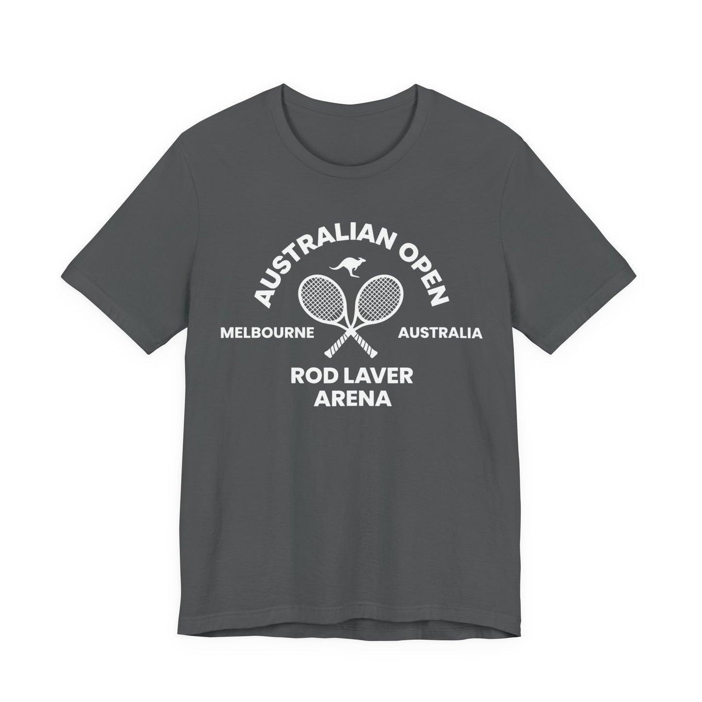Classic White Tennis Tee — Unisex Jersey Short Sleeve