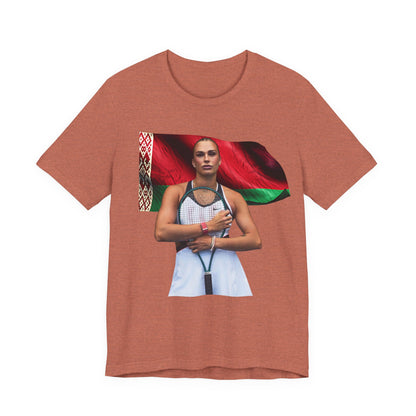 Tennis Player Aryna Sabalenka — Patriotic Athlete T-Shirt