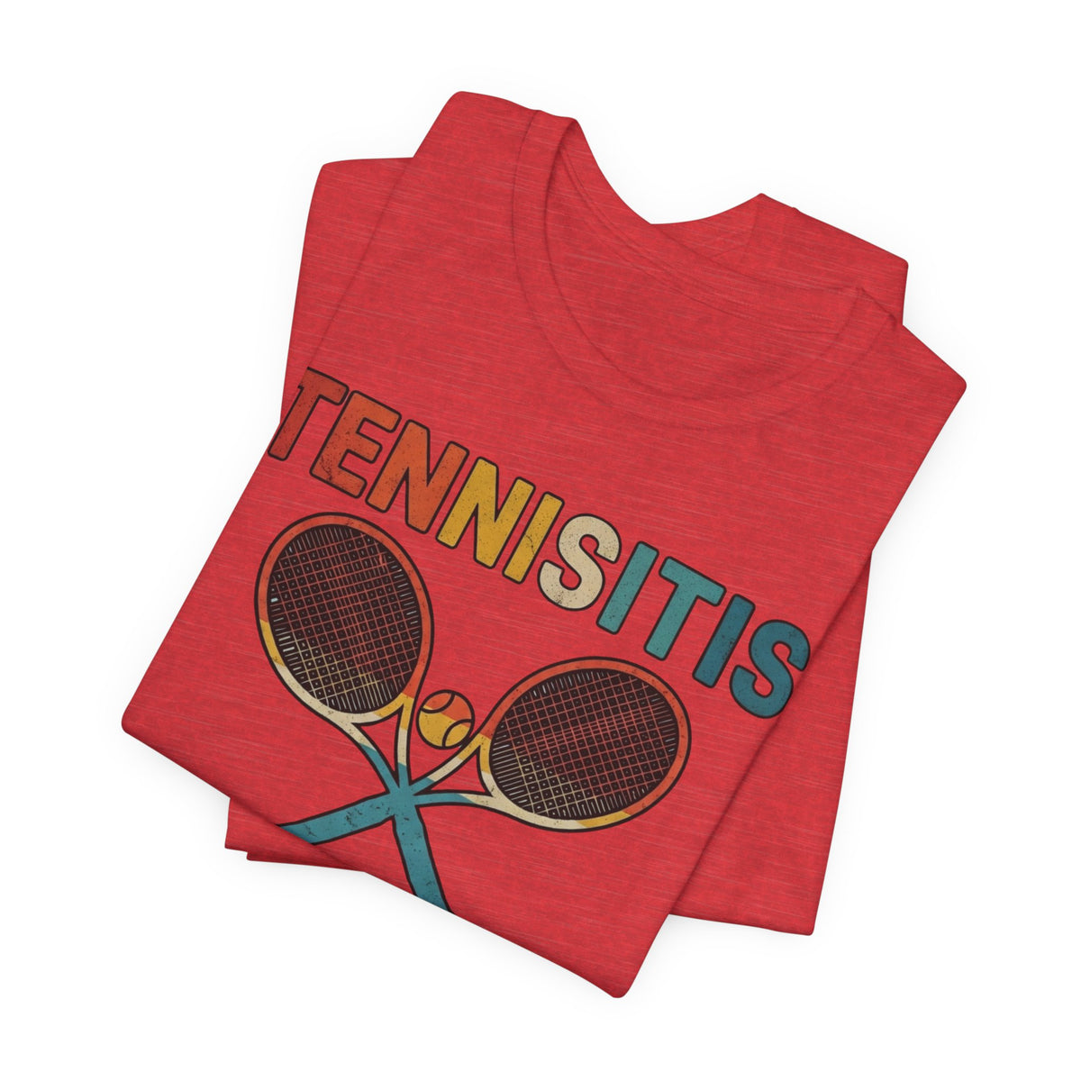 Tennisitis T-Shirt – Vintage Tennis Rackets Graphic Tee